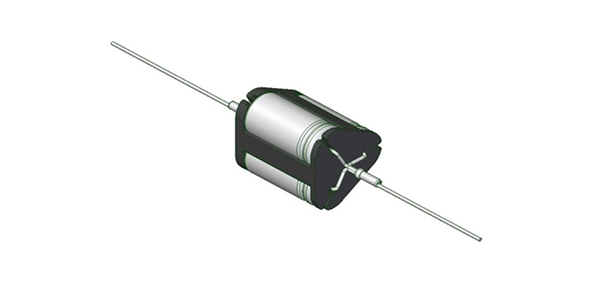 Axial electrolytic-capacitors