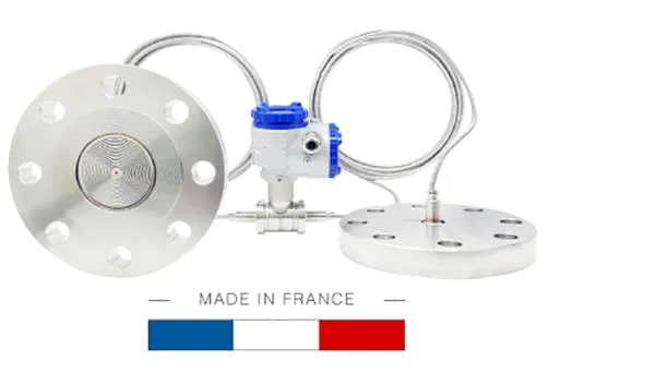 Diaphragm seals pressure transmitter