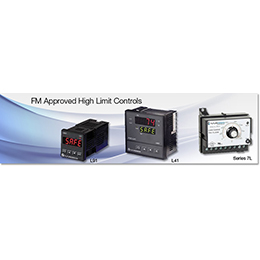FM Approved Temperature High Limit Controls