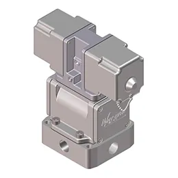 Double solenoid valve