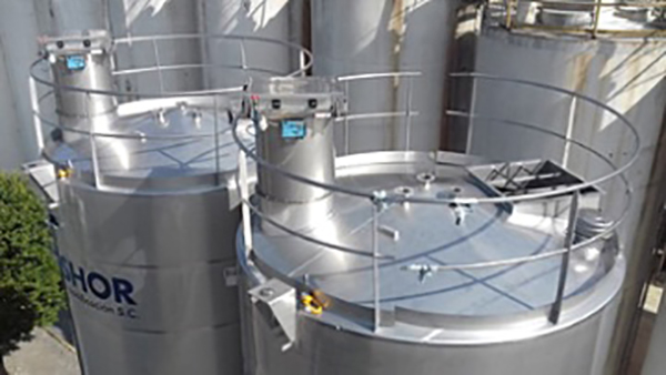 Insulated Stainless Steel Silo