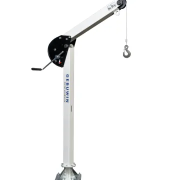 Swivel davit 125 - 500 kg
