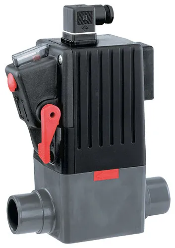 GEMÜ 225 servo assisted 2/2-way plastic solenoid valve