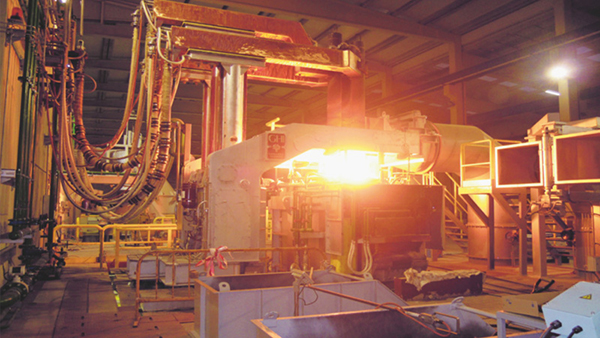 Electric Arc Furnace for Melting and Refining Iron and Steel