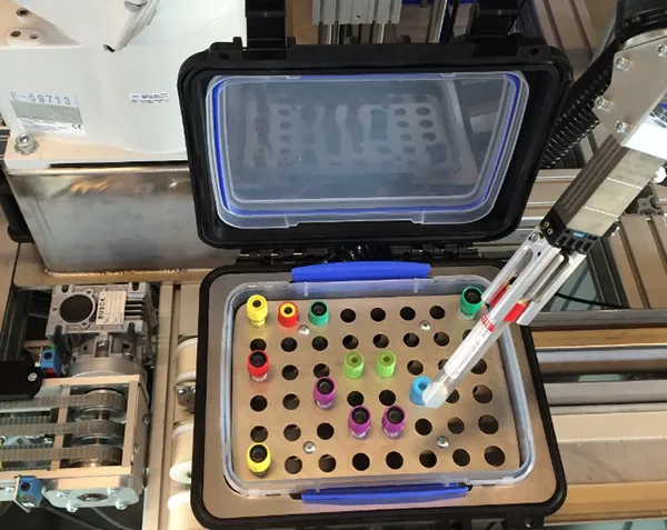 Blood sample handling