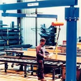 Ceiling Mounted Articulating Jib Cranes