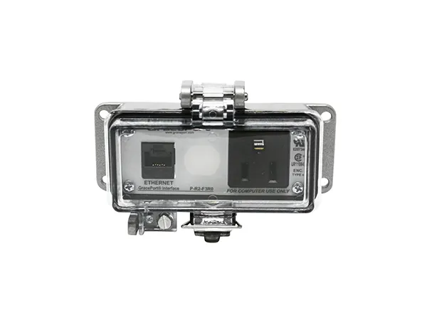 P-R2-F3R0 Ethernet Panel Interface Connector