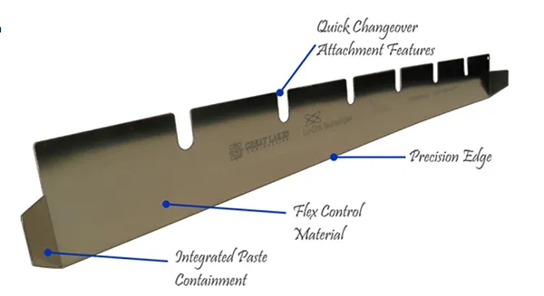 Wave Glide Squeegee Blade