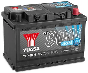 YBX9000 AGM Batteries