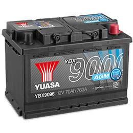 ybx9000 agm batteries