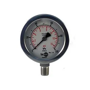 Pressure Gauge 63mm Bottom Thread Tecsis Model P2032
