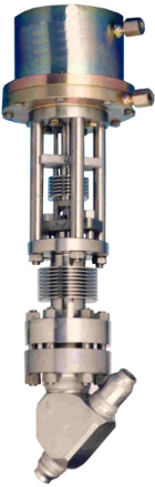 Globe valve for high temperature service