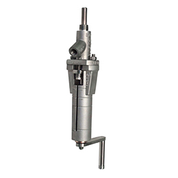 Sampling valve-adjustable piston length