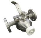 Sampling valve, capacitive ball