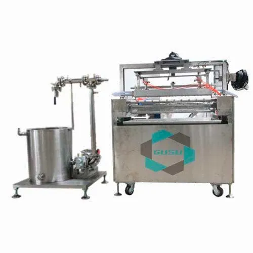 Chocolate texturing machine