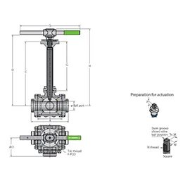 Cryogenic Multiport Floating Ball