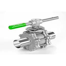 ASME BPE Floating Ball 3 Piece