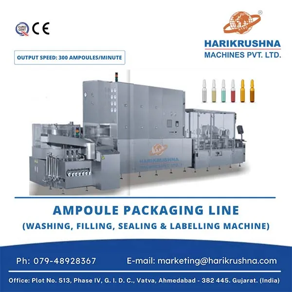 Ampoule Packaging Line