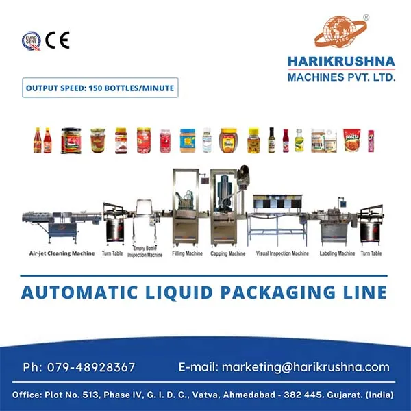 The Liquid Packing Line