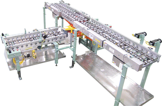 Friction|Roller Conveyor|for transferring unfinished parts