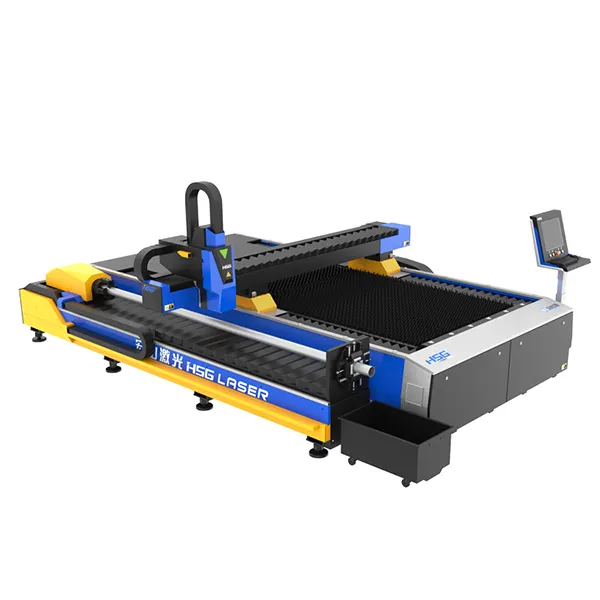 Dual-drive Pipe and Plate Fiber Laser Cutting HS-G3015B-F30/F60