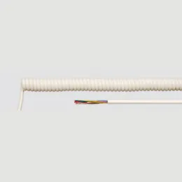 PVC spiral cables