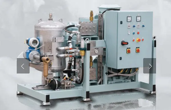 High pressure cleaning system