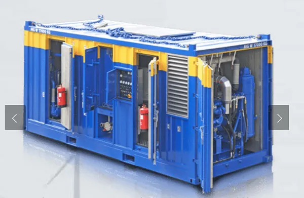 Rig safe air compressor
