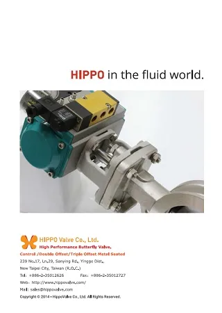 HIPPO Valve V Type