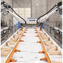 ROBOTS BUILDING TRUSSES