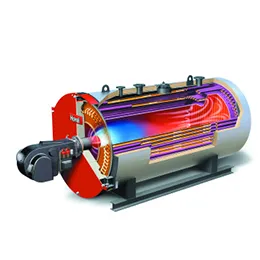 thw-i nte heating boiler
