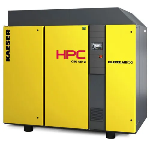 Oil Free Rotary Screw Compressors (Dry Screw)