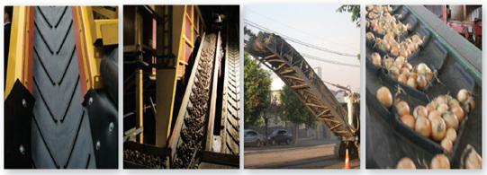 Inclined|Belt Conveyor|for transportation for conveying bulk material