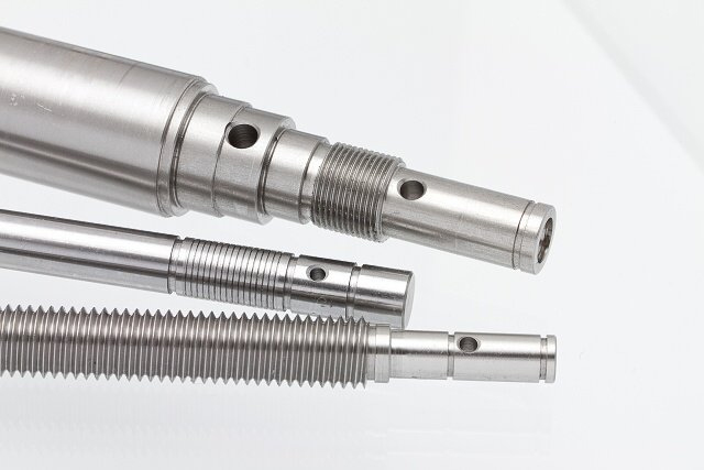 High-precision CNC machined parts production in own facility