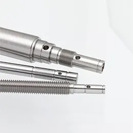 High-precision CNC machined parts production in own facility
