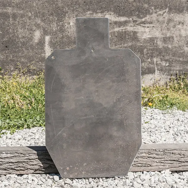 3/8 AR500 STEEL IPSC TORSO A-C TARGET (WITH D ZONE) 18" X 30"