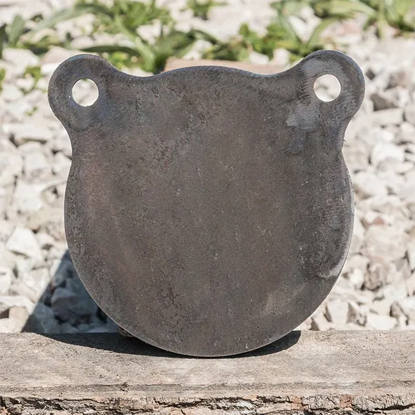 3/8" AR500 STEEL GONG TARGET 6"