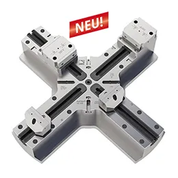 4-jaw weight reduced manual chuck