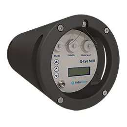 q-eye m-iii portable pulse-doppler flow meter