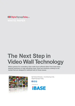 The Next Step in Video Wall Technology