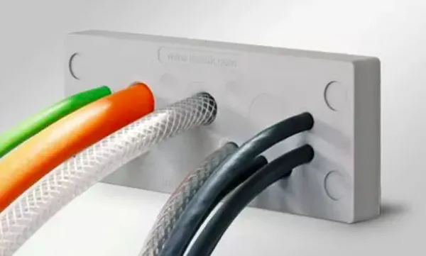 Cable entry plates for cables without connectors