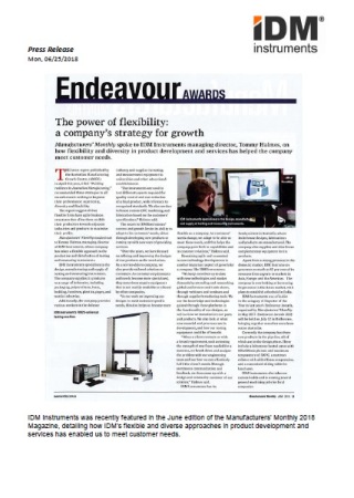 Endeavour Awards