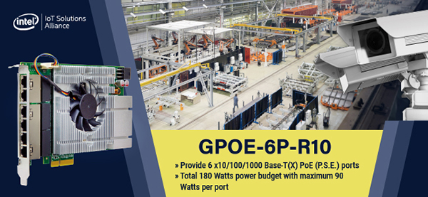 PoE Expansion Module Card - GPOE-6P-R10