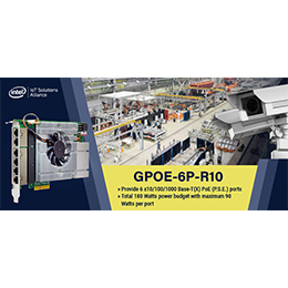 PoE Expansion Module Card - GPOE-6P-R10