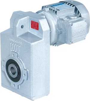Flat helical gear