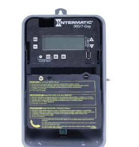 Pre-Programmed 7-Day Water Heater Timer