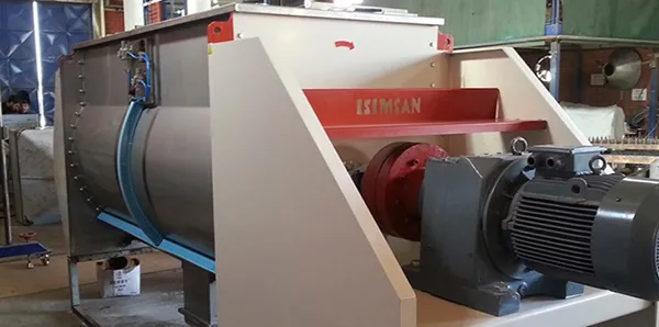 HORIZONTAL RIBBON MIXER