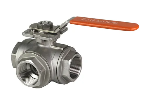 Stainless Steel 3 Way Ball Valve