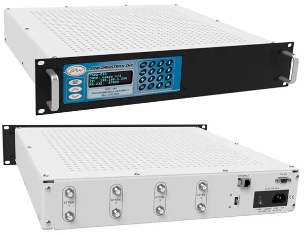 19 Inch Rack Attenuator Assemblies (75 Ohm)