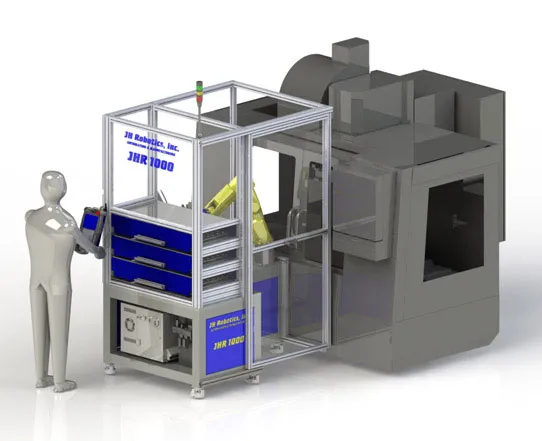 JHR 1000 SERIES (LR Mate with Vertical 3-Drawer System - holds 6 trays)